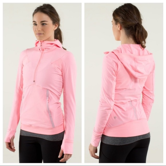 lululemon athletica Jackets & Blazers - Lululemon Winter Sprinter Hoodie Bleached Coral